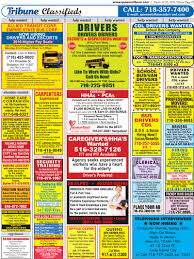 TRIBUNE NEWSPAPER CLASSIFIED AD IMAGE